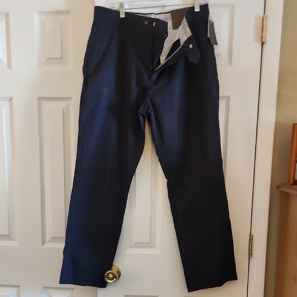 Tasso Elba Men's Dark Blue Chinos